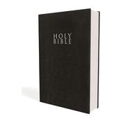 NIV, Gift and Award Bible, Leather-Look, Black, Red Letter, Comfort Print
