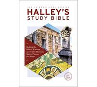 NIV, Halley's Study Bible (A Trusted Guide Through Scripture), Hardcover, Red Letter, Comfort Print: Making the Bible's Wisdom Accessible Through Notes, Photos, and Maps