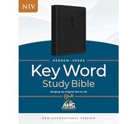 NIV Hebrew-Greek Key Word Study Bible, Black