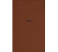 NIV, Heritage Bible, Page Edge Art Edition, Leathersoft, Brown, Red Letter, Comfort Print