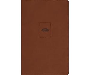 NIV, Heritage Bible, Page Edge Art Edition, Leathersoft, Brown, Red Letter, Comfort Print