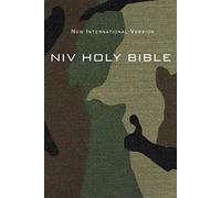 NIV, Holy Bible, Compact, Paperback, Woodland Camo
