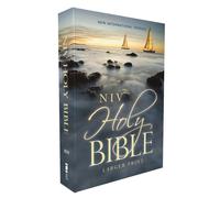 Niv, Holy Bible, Larger Print, Economy Edition, Paperback, Blue, Comfort Print