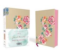 NIV Journal the Word Bible for Teen Girls Leathersoft over Board GoldFloral Red Letter by Zondervan Zondervan Zondervan (Auteur)