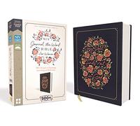 NIV, Journal the Word Bible for Women (Perfect for Note-Taking), Cloth over Board, Navy, Red Letter, Comfort Print: 500+ Prompts to Encourage Journaling and Reflection