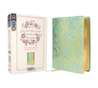 NIV, Journal the Word Bible for Women (Perfect for Note-Taking), Leathersoft, Teal, Red Letter, Comfort Print: 500+ Prompts to Encourage Journaling and Reflection
