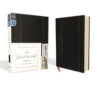 NIV, Journal the Word Bible (Perfect for Note-Taking), Hardcover, Black, (Relié)