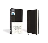 Niv, Journal The Word New Testament (Perfect For Note-Taking), Pocket Bible Edition, Hardcover, Black, Red Letter, Comfort Print