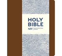 NIV Journalling Brown Imitation Leather Bible with Clasp