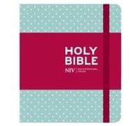 NIV Journalling Mint Polka Dot Cloth Bible by New International Version New International Version (Auteur)