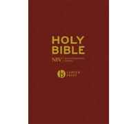 Niv Larger Print Burgundy Hardback Bible