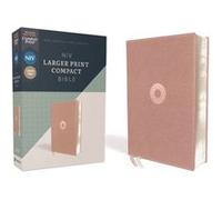 NIV Larger Print Compact Bible Leathersoft Pink Red Letter Comfort Print by Zondervan Zondervan (Auteur)