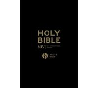 Niv Larger Print Personal Black Leather Bible