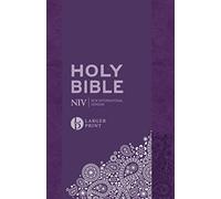 NIV Larger Print Personal Purple Soft-Tone Bible