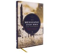 NIV, Messianic Study Bible New Testament, Hardcover, Red Letter, Comfort Print: Explore the Jewish Roots of the New Testament