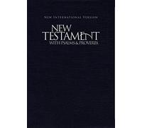 NIV, New Testament with Psalms and Proverbs, Pocket-Sized, Paperback, Blue