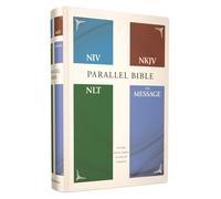 Niv, Nkjv, Nlt, The Message, (Contemporary Comparative) Parallel Bible, Hardcover