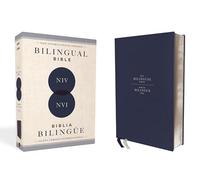NIV/NVI Bilingual Bible, Revised Text 2022, Leathersoft, Navy / NIV/NVI, Biblia Bilingüe, Revisión 2022, Leathersoft, Azul añil