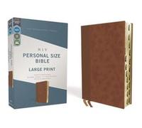 NIV Personal Size Bible Large Print Leathersoft Brown Red Letter Thumb Indexed Comfort Print by Zondervan Zondervan (Auteur)