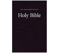 Niv, Pew And Worship Bible, Hardcover, Black