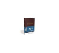 Niv, Pew And Worship Bible, Large Print, Hardcover, Burgundy