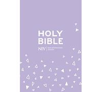 NIV Pocket Lilac Soft-tone Bible with Zip
