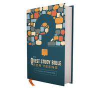 Niv, Quest Study Bible For Teens, Hardcover, Navy, Comfort Print
