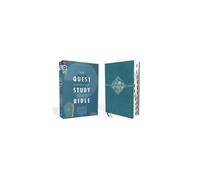 Niv, Quest Study Bible, Leathersoft, Blue, Indexed, Comfort Print