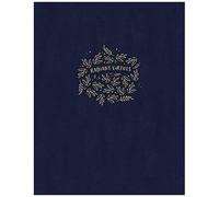 Niv, Radiant Virtues Bible: A Beautiful Word Collection, Leathersoft, Navy, Red Letter, Comfort Print