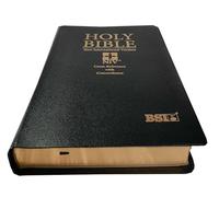 NIV Regular BL Black Bible - Amity (New International Version) Red Letter Cross-Reference with Concordance BSI