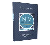 Niv Study Bible, Fully Revised Edition, Personal Size, Hardcover, Red Letter, Comfort Print