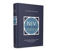 NIV Study Bible, Fully Revised Edition (Study Deeply. Believe Wholeheartedly.), Hardcover, Red Letter, Comfort Print