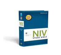 NIV Study Bible, Personal Size, Paperback, Red Letter Edition