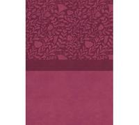 Niv, Super Giant Print Reference Bible (Font Size: 16.5-Point), Leathersoft, Pink, Red Letter, Thumb Indexed, Comfort Print