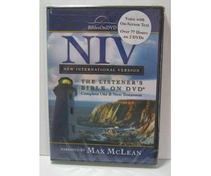 Niv The Listener's Bible on DVD Complete Old & New