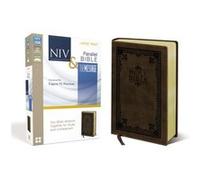 NIV The Message Parallel Bible Large Print Leathersoft Brown Two Bible Versions Together for Study and Comparison by Foreword by Eugene H Peterson Foreword by Eugene H Peterson (Auteur)