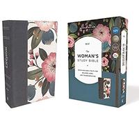 Niv, The Woman's Study Bible, Cloth Over Board, Blue Floral, Full-Color