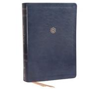 NIV The Womans Study Bible Leathersoft Blue FullColor Red Letter Thumb Indexed Receiving Gods Truth for Balance Hope and Transformation by General editor General editor Dorothy Kelley Patterson Genera