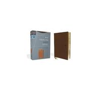 Niv, Thinline Bible, Compact, Leathersoft, Brown, Red Letter, Comfort Print