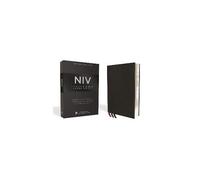 Niv, Thinline Bible, Large Print, Premium Leather, Goatskin, Black, Premier Collection, Comfort Print
