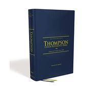 Niv, Thompson Chain-Reference Bible, Hardcover, Navy, Red Letter, Comfort Print