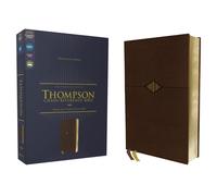 Niv, Thompson Chain-Reference Bible, Leathersoft, Brown, Red Letter, Comfort Print