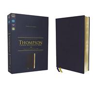 NIV, Thompson Chain-Reference Bible, Leathersoft, Navy, Red Letter, Comfort Print