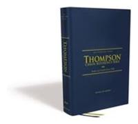 NIV Thompson ChainReference Bible Hardcover Navy Red Letter Comfort Print by Zondervan Zondervan Zondervan Zondervan (Auteur)