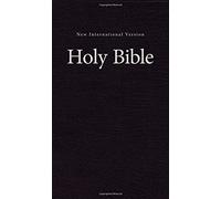 Niv, Value Pew And Worship Bible, Hardcover, Black