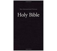 Niv, Value Pew And Worship Bible, Hardcover, Black