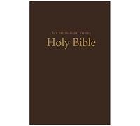 Niv, Value Pew And Worship Bible, Hardcover, Brown