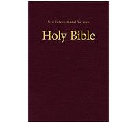 Niv, Value Pew And Worship Bible, Hardcover, Burgundy