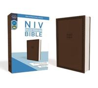 NIV, Value Thinline Bible, Leathersoft, Brown, Comfort Print (de piel falsa)
