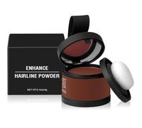 Nivaro Polvo Capilar, Nivaro Polvo Densificador Instantáneo, poudre de couverture instantanée, retouche de couverture des cheveux gris, ombre à contour imperméable avec miroir (auburn)